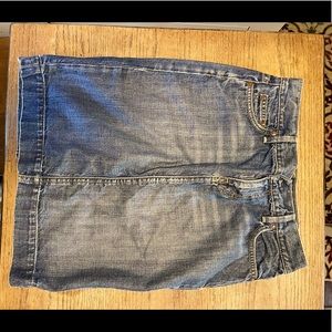 JCrew Denim skirt
